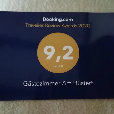 Bed & Breakfast Gaestezimmer Am Huestert 2*